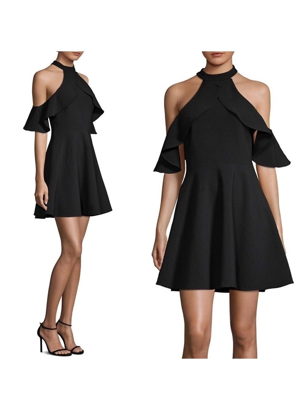 Likely Lavelle Ruffled Cold Shoulder Dress